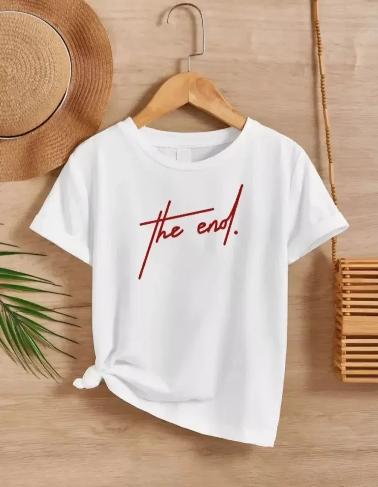 Çocuk Unisex Baskılı T-Shirt - Beyaz