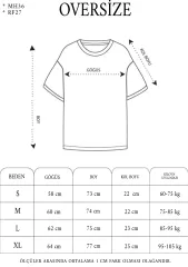 Unisex Oversize Düz Bisiklet Yaka T-Shirt - Koyu Yeşili