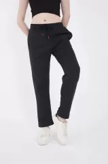 Unisex Üç İplik Basic Eşofman Pantolon - Antrasit